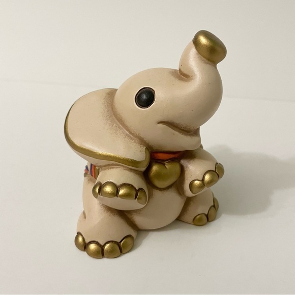 Vintage Thun Elephant Figurine 4” Tall Figure - Picture 16 of 16